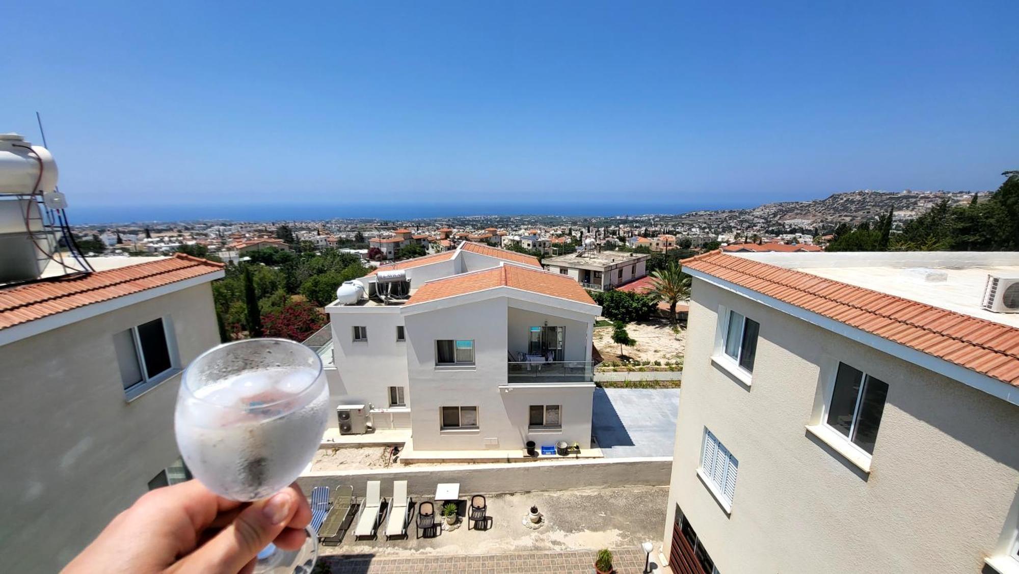 Apartamento Calm Seaview Nest In Peyia Exterior foto